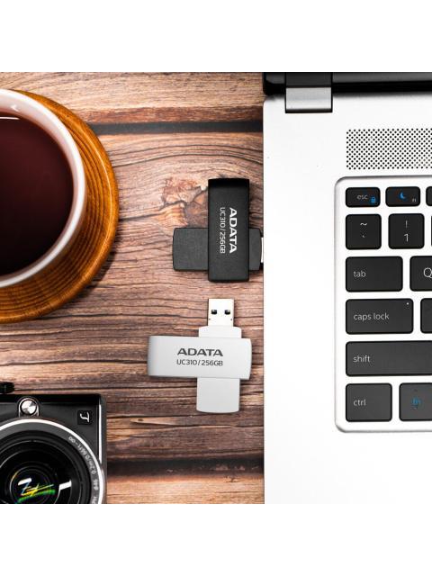 MEMORIA USB ADATA UC310 128GB USB 3.2 LECTURA 100 MB-S NEGRO - Image 5