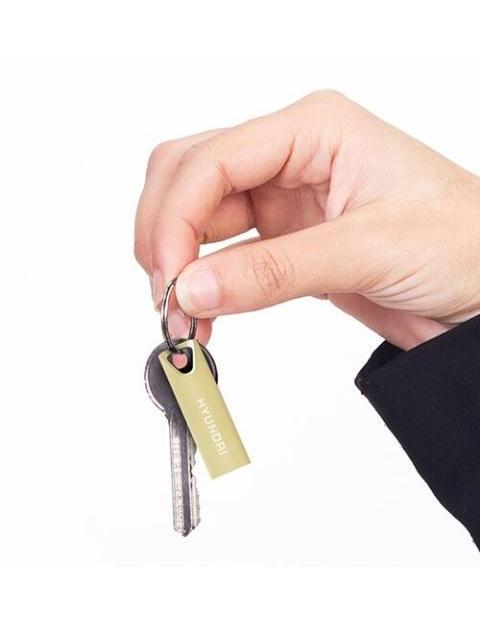 MEMORIA USB HYUNDAI BRAVO DELUXE 16GB USB 2.0 LECTURA 10MB-S ESCRITURA 3MB-S ORO ROSADO - Image 4