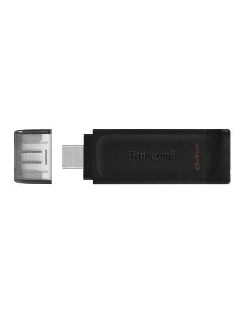 MEMORIA USB KINGSTON DATATRAVELER 70 64GB USB-C 3.2 NEGRO - Image 6