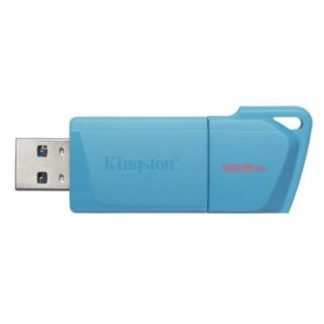 MEMORIA USB KINGSTON DATATRAVELER EXODIA M 128GB USB 3.2 AQUA
