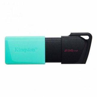 MEMORIA USB KINGSTON DATATRAVELER EXODIA M 256GB USB A NEGRO-TURQUESA