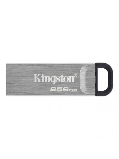 MEMORIA USB KINGSTON DATATRAVELER KYSON 256GB USB A 3.2 LECTURA 200MB-S ESCRITURA 60MB-S PLATA