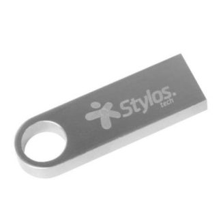 MEMORIA USB STYLOS ST100 128GB USB 2.0 GRIS