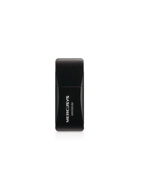 MERCUSYS ADAPTADOR DE RED USB MW300UM INALAMBRICO 300 MBIT-S