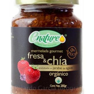 MERMELADA FRESA CHIA 280 G E-NATURE
