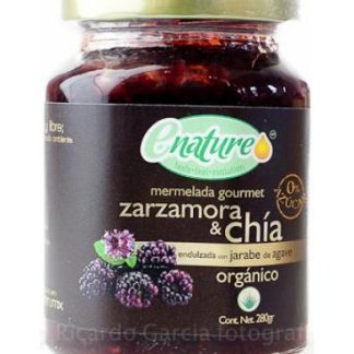 MERMELADA ZARZAMORA CHIA 280 G E-NATURE