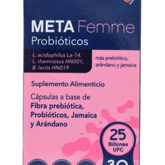 META FEMME PROBIOTICOS 30 CAP NARTEX