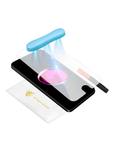 MICA CRISTAL TEMPLADO UV 9H PARA IPH 6 7 8 ANTI GOLPES