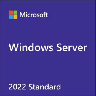 MICROSOFT WINDOWS SERVER STANDARD 2022 1 LICENCIA 16-CORE 64-BIT ESPANOL DVD OEM