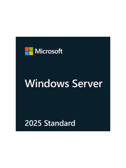 MICROSOFT WINDOWS SERVER STANDARD 2025 1 LICENCIA 16-CORE 64-BIT ESPANOL DVD