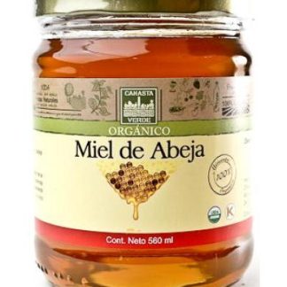 MIEL DE ABEJA 560 ML CANASTA VERDE