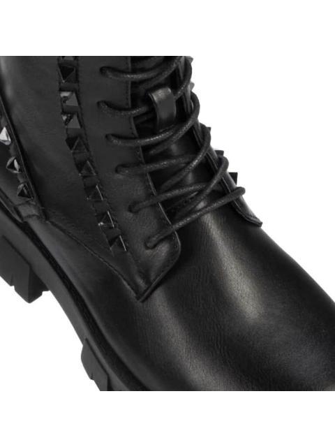 BOTA MILITAR CON ESTOPEROLES NEGRO BELINDA PEREGRIN - Image 4