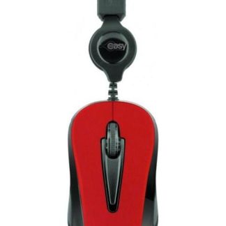 MINI MOUSE PERFECT CHOICE OPTICO EASY LINE 993353 ALAMBRICO USB 1000DPI ROJO