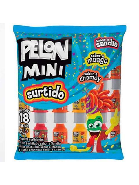 MINI PELON PELO RICO MIXTO CON 18 PZ DE 13 GR