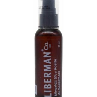 MINOXIDIL 5% Y ACEITE DE BERGAMOTA 60 ML LIBERMAN