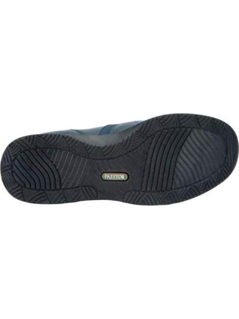 MOCASIN PIEL AZUL MARINO CALZADO PAZSTOR - Image 4