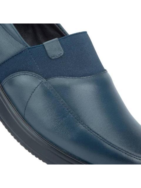 MOCASIN PIEL AZUL MARINO CALZADO PAZSTOR - Image 6