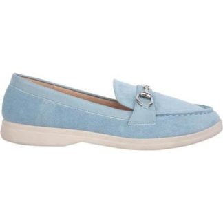 MOCASIN CON HERRAJE AZUL SHOSH