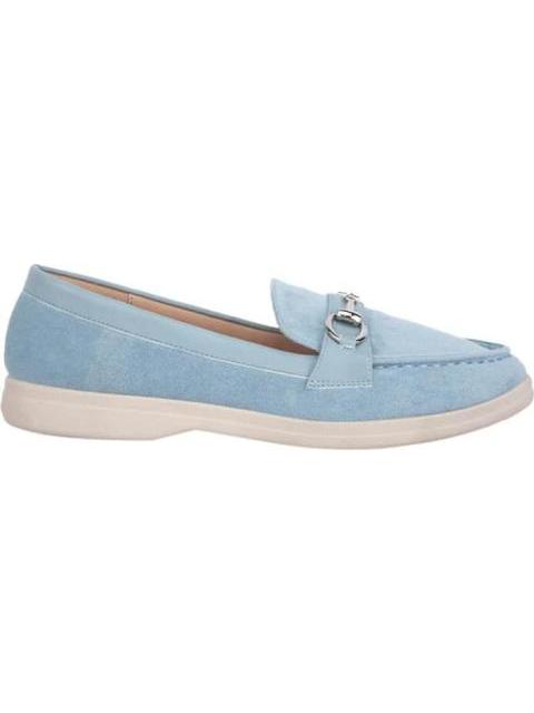 MOCASIN CON HERRAJE AZUL SHOSH