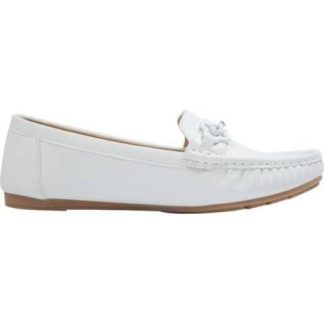 MOCASIN CON HERRAJE BLANCO SHOSH