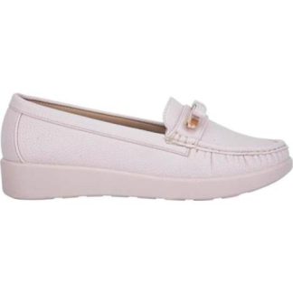 MOCASIN CON MOÑO ROSA SHOSH