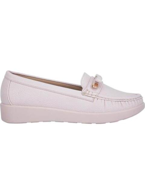 MOCASIN CON MOÑO ROSA SHOSH