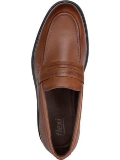 MOCASIN DE PIEL CAFE FLEXI - Image 3