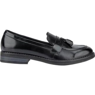 MOCASIN DE PIEL CON MOTAS NEGRO FLEXI