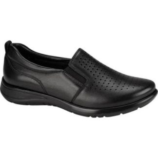 MOCASIN DE PIEL NEGRO CALZADO PAZSTOR