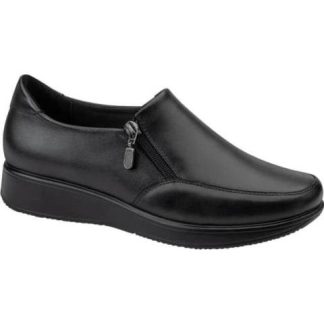 MOCASIN DE PIEL NEGRO CALZADO PAZSTOR