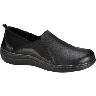 MOCASIN DE PIEL NEGRO FLEXI