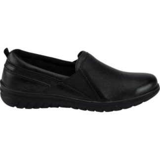 MOCASIN DE PIEL NEGRO FLEXI