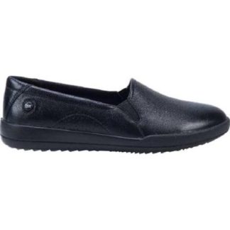 MOCASIN DE PIEL NEGRO FLEXI