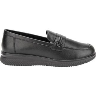 MOCASIN DE PIEL NEGRO SCHATZ COMFORT FLEX