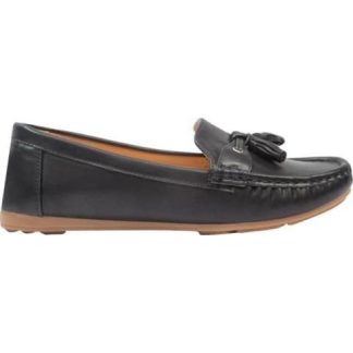 MOCASIN FLAT NEGRO SHOSH