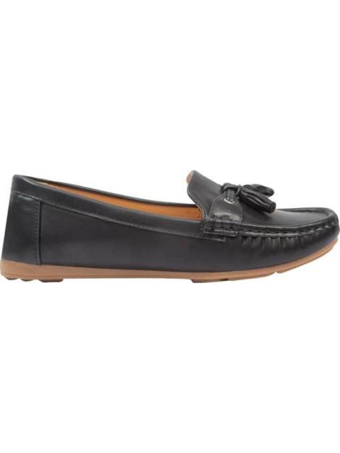 MOCASIN FLAT NEGRO SHOSH