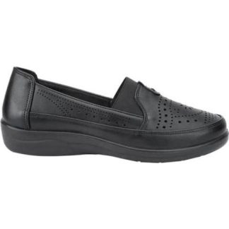 MOCASIN PERFORADO NEGRO SHOSH CONFORT