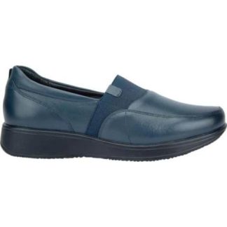 MOCASIN PIEL AZUL MARINO CALZADO PAZSTOR