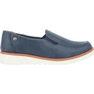 MOCASIN PIEL AZUL MARINO HUSH PUPPIES1