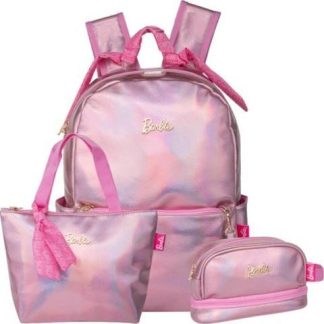 MOCHILA BARBIE ROSA BARBIE
