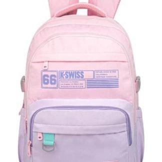 MOCHILA CASUAL JUVENIL ROSA K-SWISS