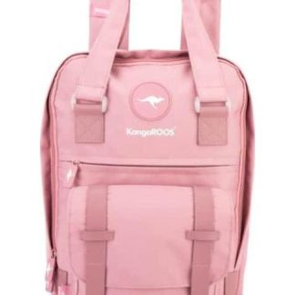 MOCHILA CON PORTALAPTOP ROSA KANGAROOS