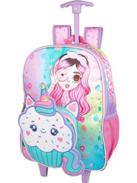 MOCHILA CON RUEDAS MULTICOLOR MIS PASTELITOS - Image 4