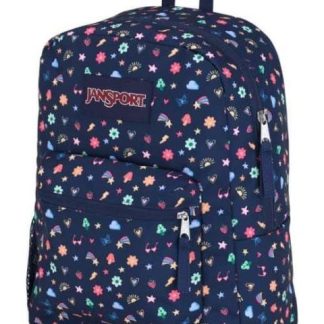 MOCHILA CROSS TOWN AZUL JANSPORT