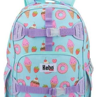 MOCHILA ESCOLAR AZUL MENTA KEBO KIDS