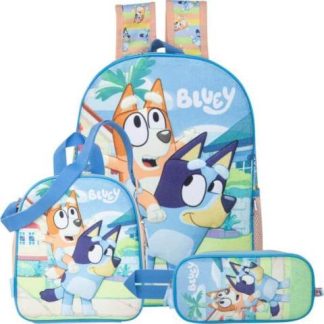 MOCHILA ESCOLAR INFANTIL AMARILLO BLUEY