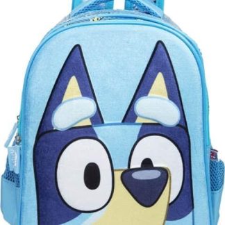 MOCHILA ESCOLAR INFANTIL AZUL BLUEY