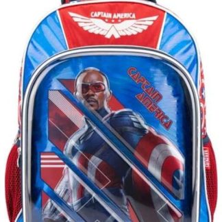 MOCHILA ESCOLAR INFANTIL AZUL CAPITAN AMERICA
