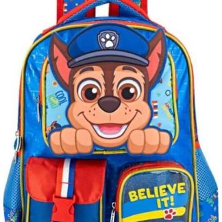 MOCHILA ESCOLAR INFANTIL AZUL PAW PATROL
