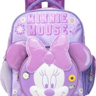 MOCHILA ESCOLAR INFANTIL LILA MINNIE